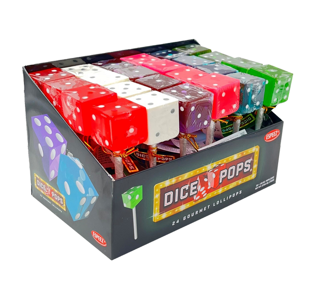 Dice Lollipops, 1.16oz