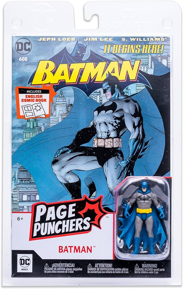 DC Direct - Page Punchers - 3" Figure with Comic Wave 1 - Batman (Batman Hush)