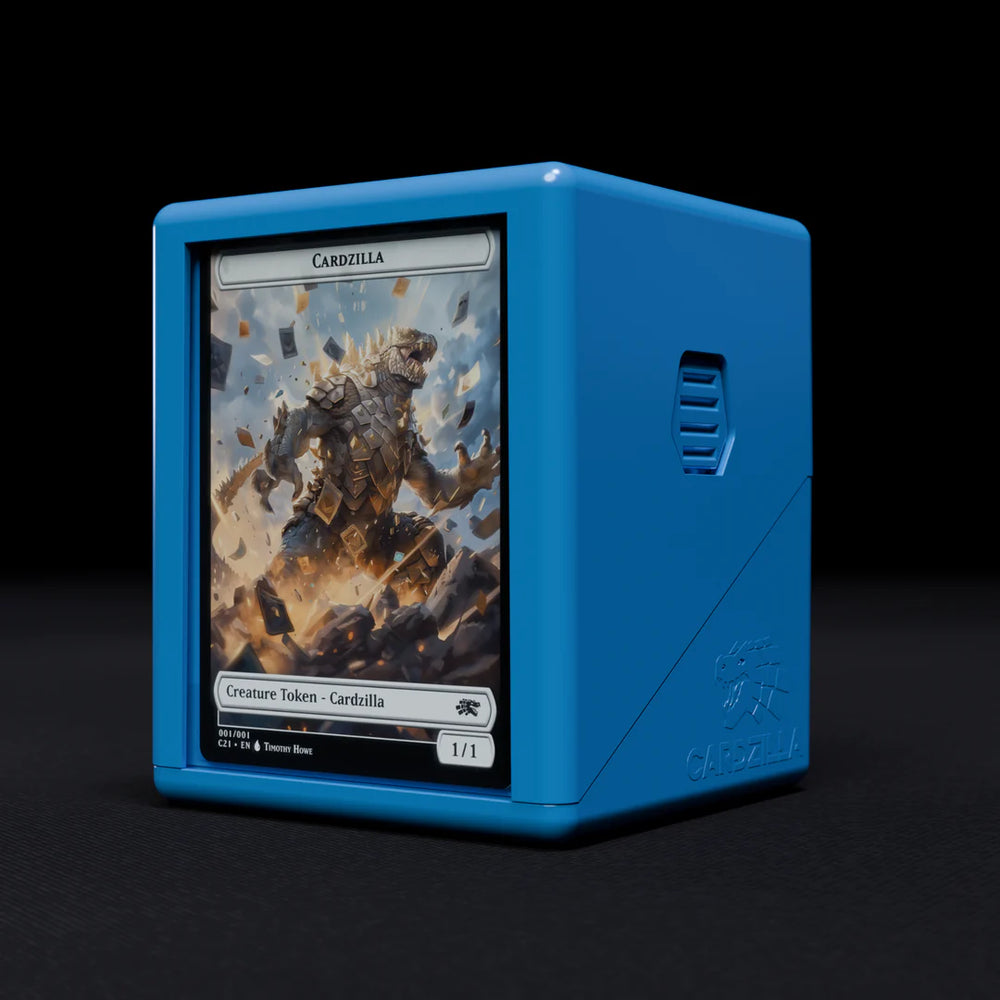 The Showcase 100+ Deck Box Blue