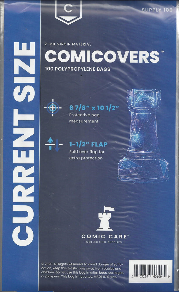 Comic Care Current Comic Polypropylene Bags