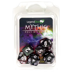 LegendDice Mythic Poly Dice Set Clamshell