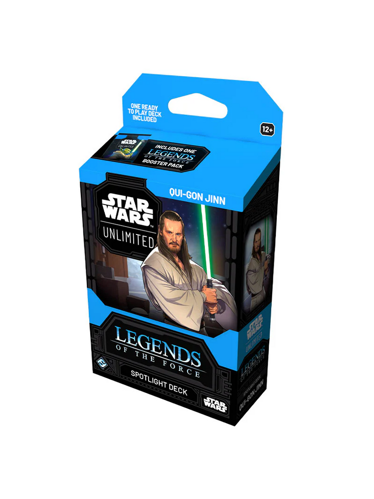 Star Wars: Unlimited TCG Legends of The Force Qui-Gon Jinn Spotlight Deck