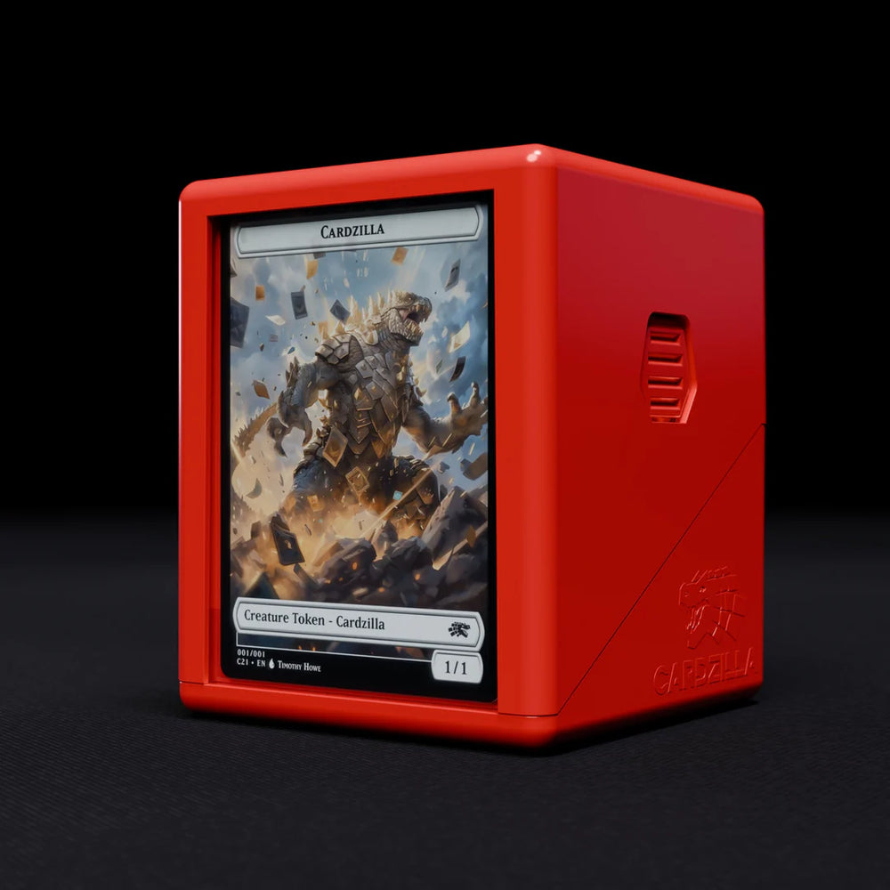 The Showcase 100+ Deck Box RED