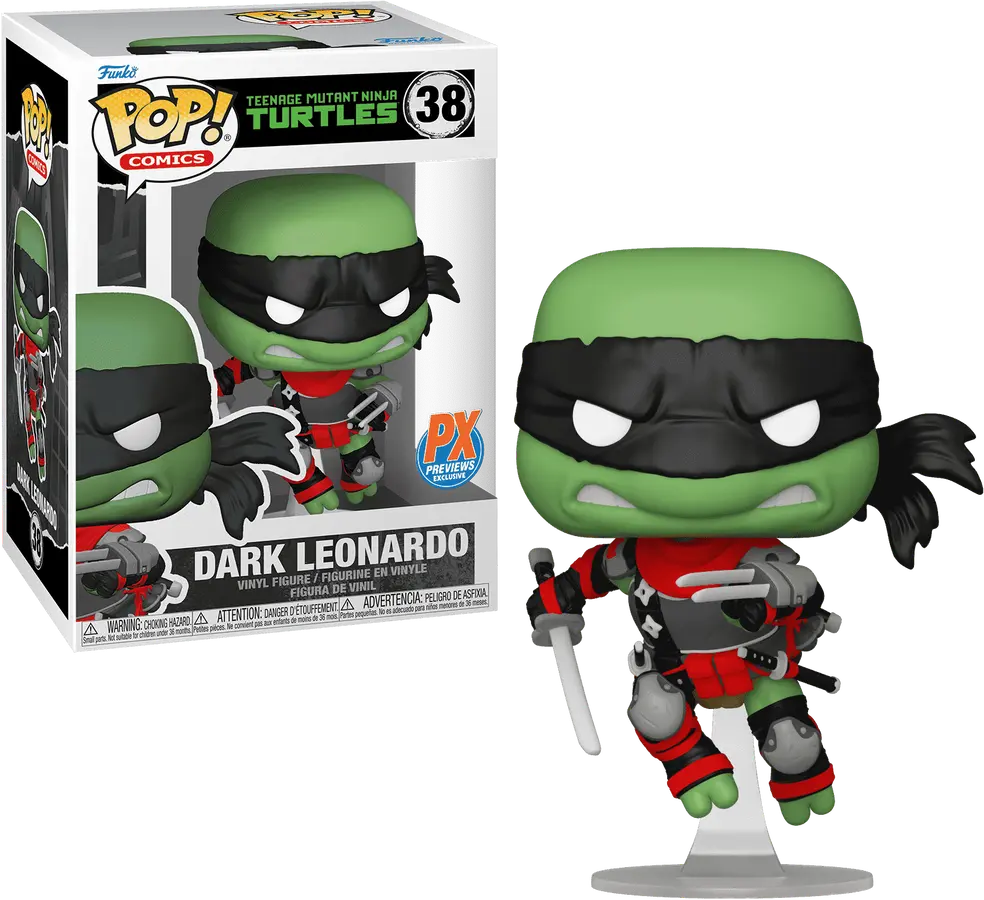 Dark Leonardo #38 - Teenage Mutant Ninja Turtles PX Exclusive Funko Pop!