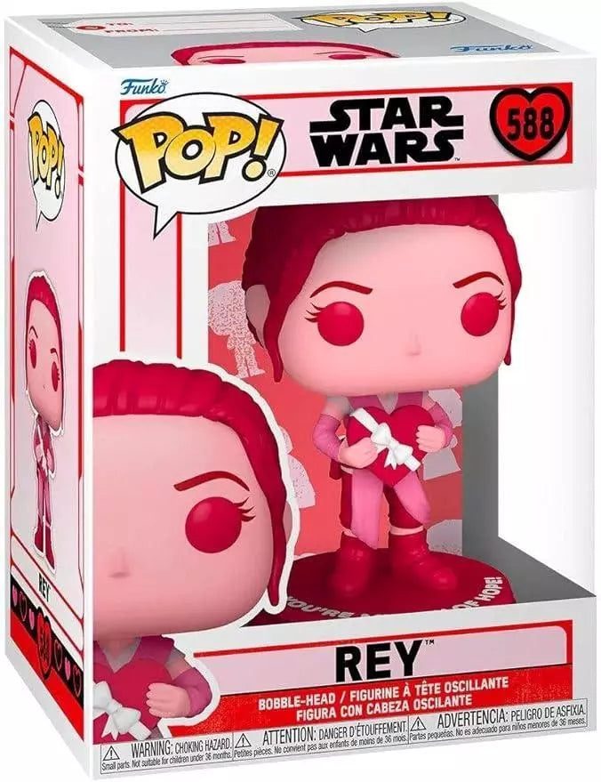 Funko Pop! Star Wars: Valentines - Rey Vinyl Figure