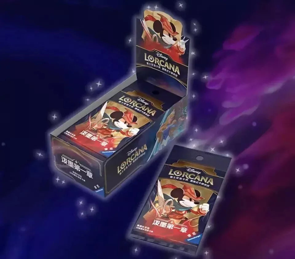Disney LORCANA Regular BOOSTER Box The First Chapter Chinese Ver. 10 Pack