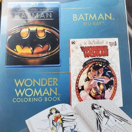 DC Comics Batman Movie + Coloring Book