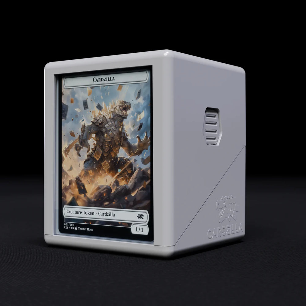 The Showcase 100+ Deck Box White