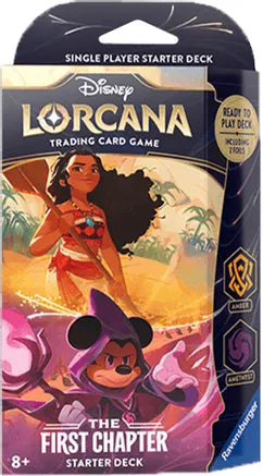 Lorcana Trading Card Game Starter Deck Amber/Amethyst
